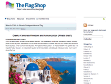 Tablet Screenshot of blog.flagshop.com