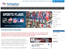 Tablet Screenshot of newbrunswick.flagshop.com