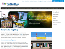 Tablet Screenshot of novascotia.flagshop.com